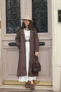 Manteau marron