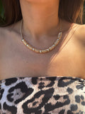 Collier Bluma Cordon Beige 🤎
