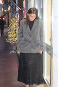 Blazer à épaulettes