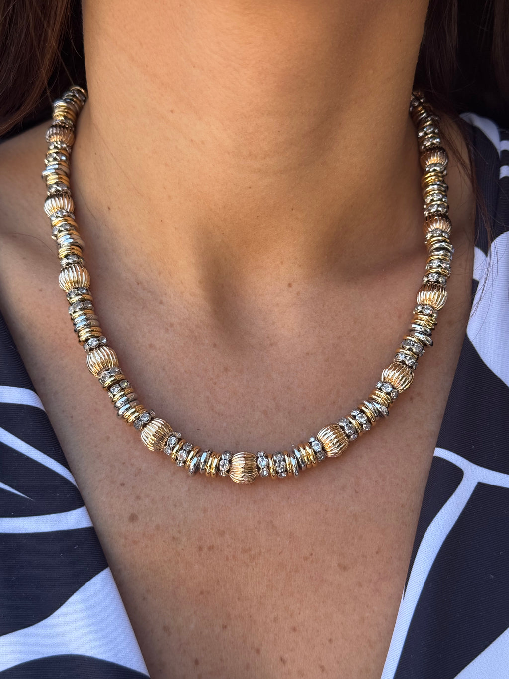 Collier destroy doré grand modèle 💛