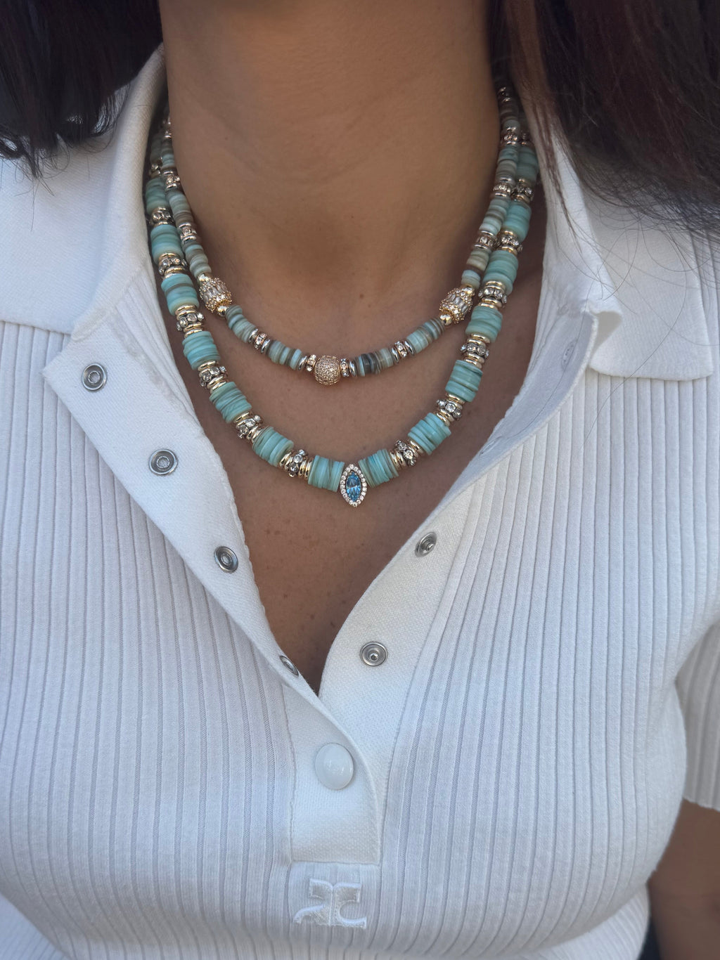 Collier Noa Bleu 🩵