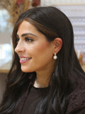 Boucle d’oreille avec perles