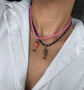 Collier corde poisson